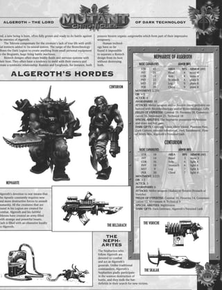 Mutant Chronicles - Rulebook Second Edition