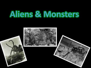 Mutant creatures and aliens