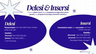 Biologi-Mutasi gen dan Kromosom Hukum Mendel | PDF