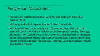 MUTASI PADA GENETIK KELAS XII BIOLOGI.pptx