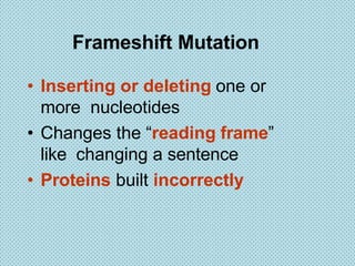 Mutation | PDF