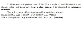 MUTATION.pptx learn different ways of mutation how does it happen