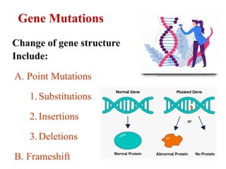 Genetic mutation ppt file from Mbeya university of science and ...