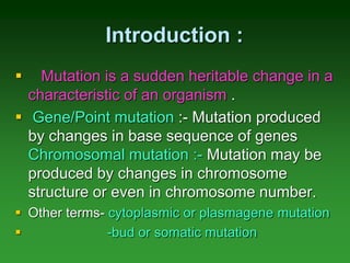 Mutations Description mutation-final.ppt