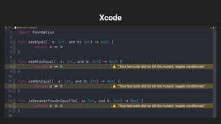 Xcode
 