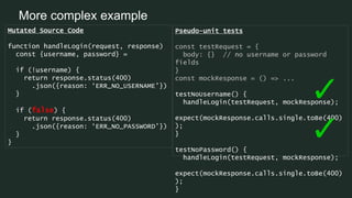 Mutation Testing: Testing your tests | PPTX