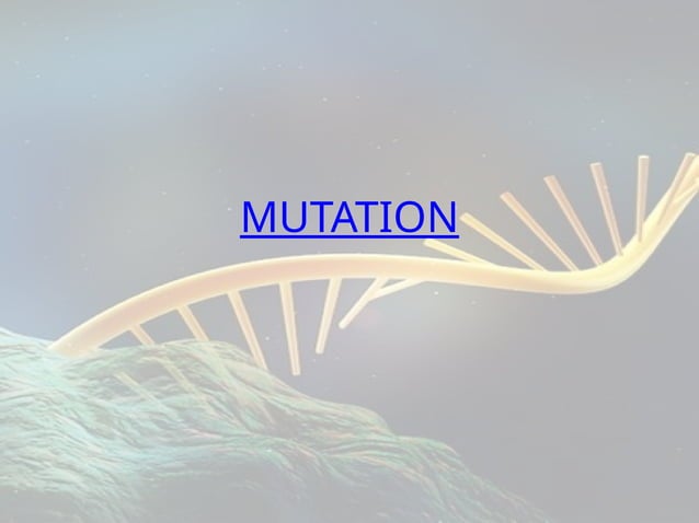LECTURE PRESENTATION ON MUTATION FOR GRADE 10 SCIENCE | PPTX
