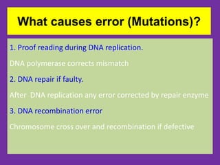 Mutations | PPTX