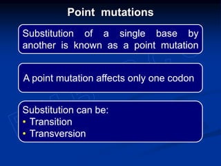 Mutations | PPTX