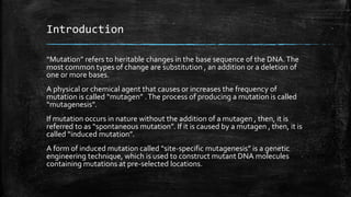 Mutations | PPTX