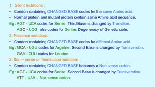 Mutations | PPTX
