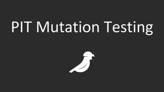 Mutation Testing - Voxxed Days Bucharest 10.03.2017