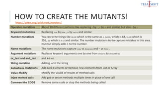 Mutation Testing | PDF
