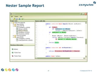 Nester Sample Report




                       67   © Computas AS 27.01.12
 