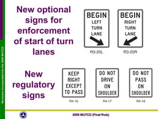 Mutcd Common Signs Regulatory signs, barricades, and Gates | PPT