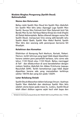 Mutiara Berharga Pada Menyatakan Aqidah Orang Yang Beriman 
xii 
 