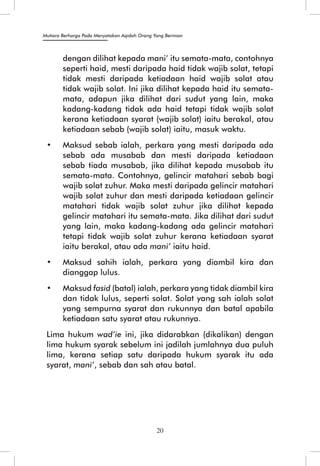 Mutiara Berharga Pada Menyatakan Aqidah Orang Yang Beriman 
20 
 