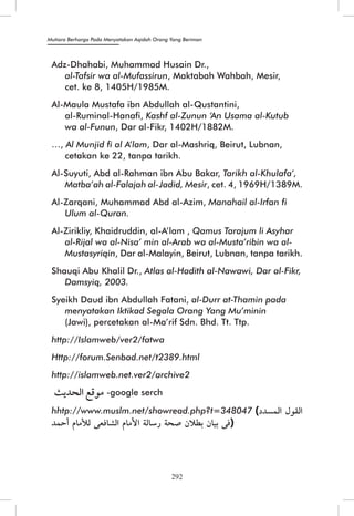 Mutiara Berharga Pada Menyatakan Aqidah Orang Yang Beriman 
292 
