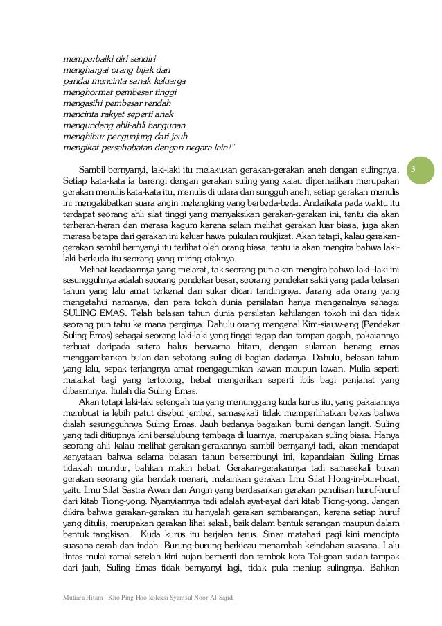 Mutiara hitam kho ping hoo