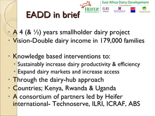 Stepping out in the right direction: Integrating gender in EADD