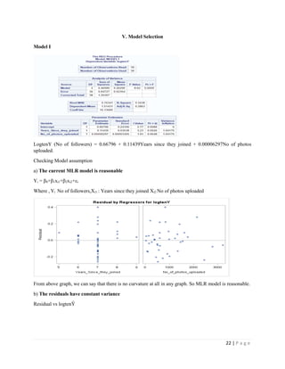 Mutiple linear regression project | PDF