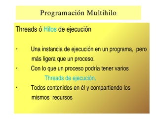 Multithreads Programming