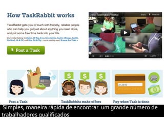 Simples, maneira rápida de encontrar um grande número de
trabalhadores qualificados
 