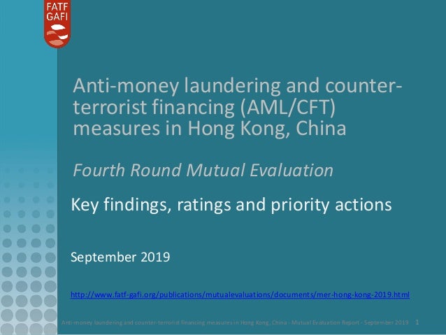 Mutual Evaluation Report Hong Kong China 2019 Ratings