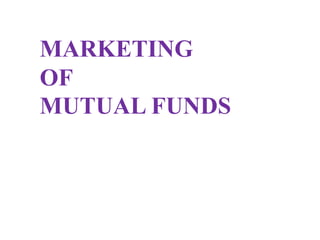 Mutual fund-ppt | PPTX