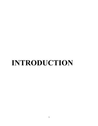 1
INTRODUCTION
 