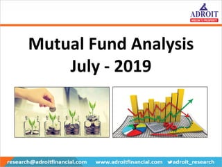 Mutual Fund Analysis
July - 2019
 