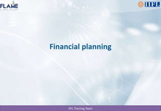 Financial planning 
