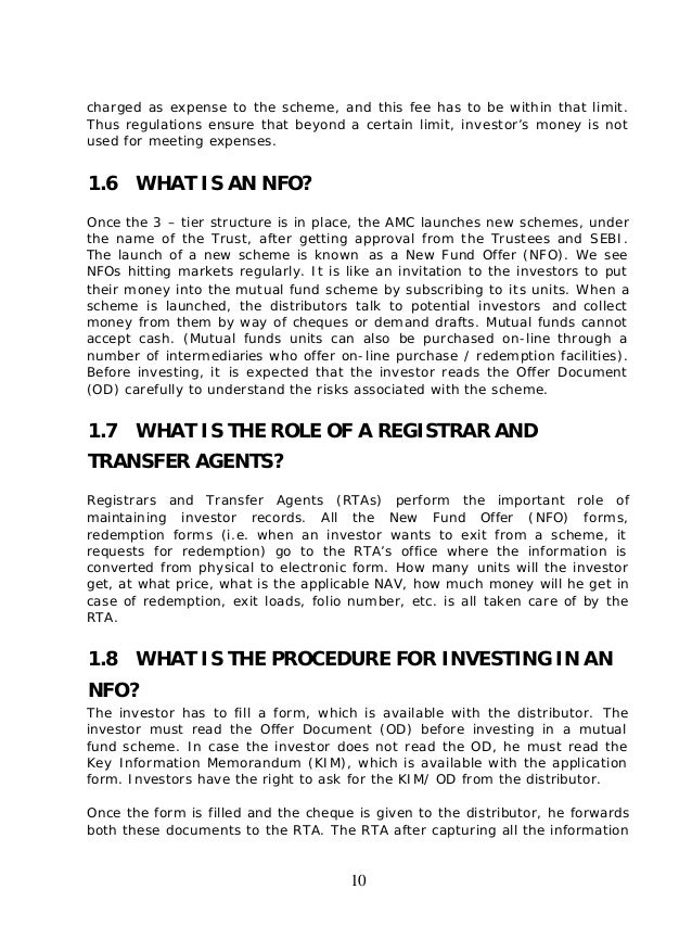 NCFM MUTUAL FUND PDF DOWNLOAD NCFM MUTUAL FUND PDF DOWNLOAD