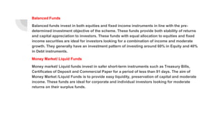 What are the risk involved in investing in
mutual funds?
Mutual funds invest in different securities like stocks or fixed ...