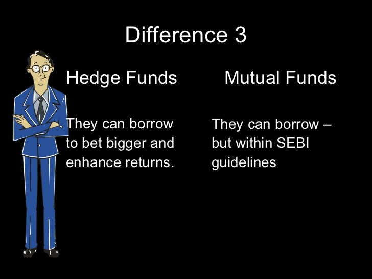 Mutual fund vs. hedge fund