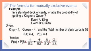Understanding Mutually Exclusive and Non-Mutually Exclusive Events in ...
