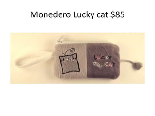 Monedero Luckycat $85