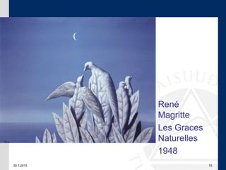 30.1.2015 15
René
Magritte
Les Graces
Naturelles
1948
 