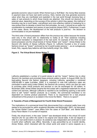 Virtual And Fictional Brands And Branding Pdf 