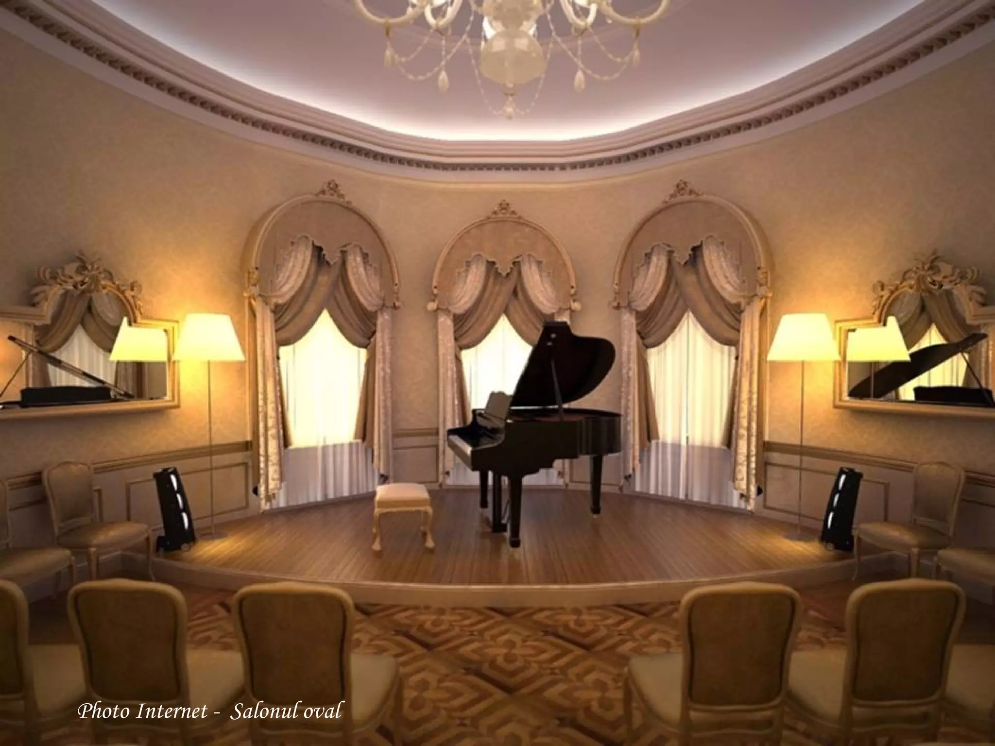 Photo Internet - Salonul oval
 