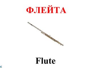 ФЛЕЙТА

Flute

 