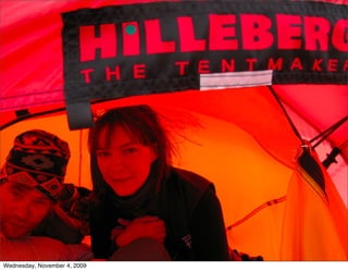 Wednesday, November 4, 2009
 