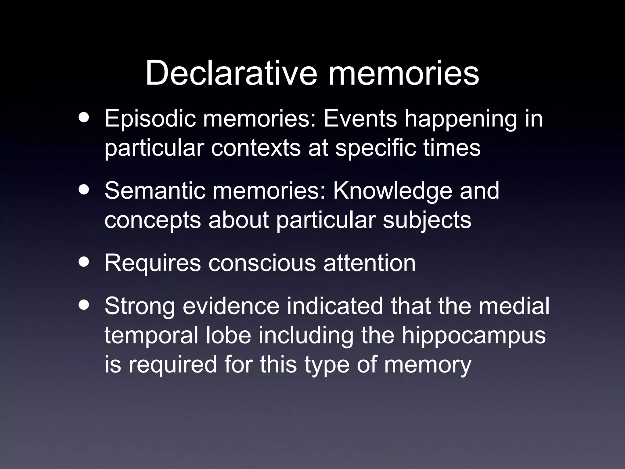 Think Science: Memory - Dr. Isabel Muzzio | PPT