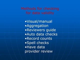 Data validation | PPT