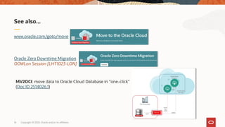 MV2ADB - Move to Oracle Autonomous Database in One-click | PDF