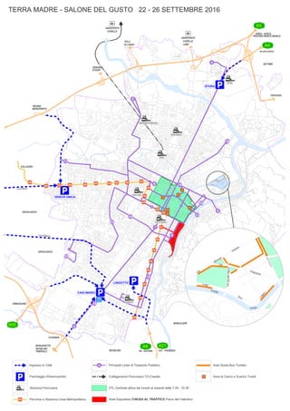 Come muoversi a Torino per Terra Madre - Salone del gusto 