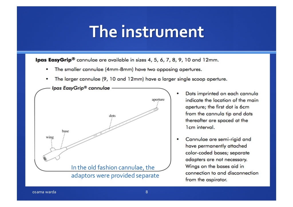 MANUAL VACUUM ASPIRATION