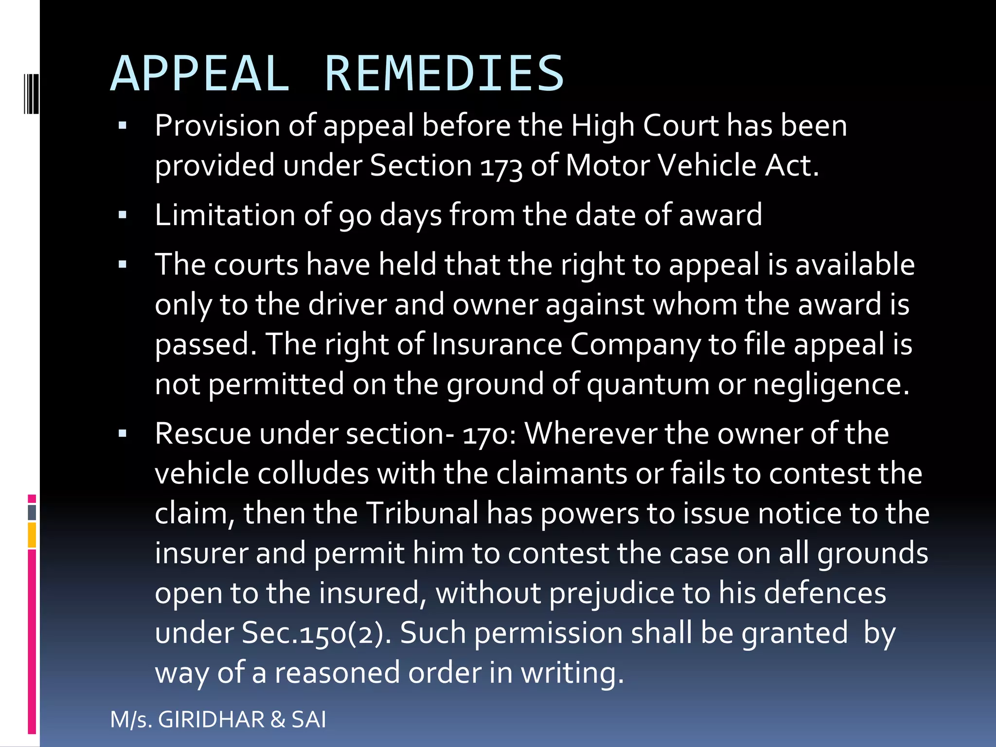 Motor vehicles act 1988 ppt