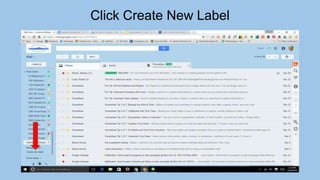 Using Labels in Gmail | PPTX