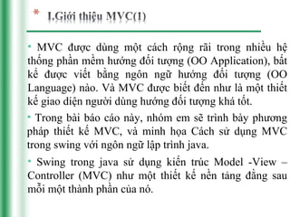 MVC | PPT